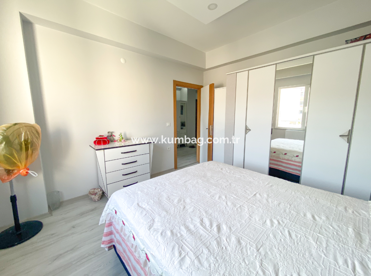 2 1 Apartment For Rent With Large Furnishings Close To Kumbağ Pazar Street