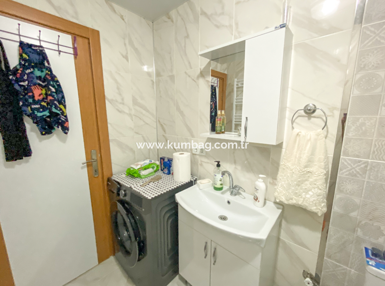 2 1 Apartment For Rent With Large Furnishings Close To Kumbağ Pazar Street