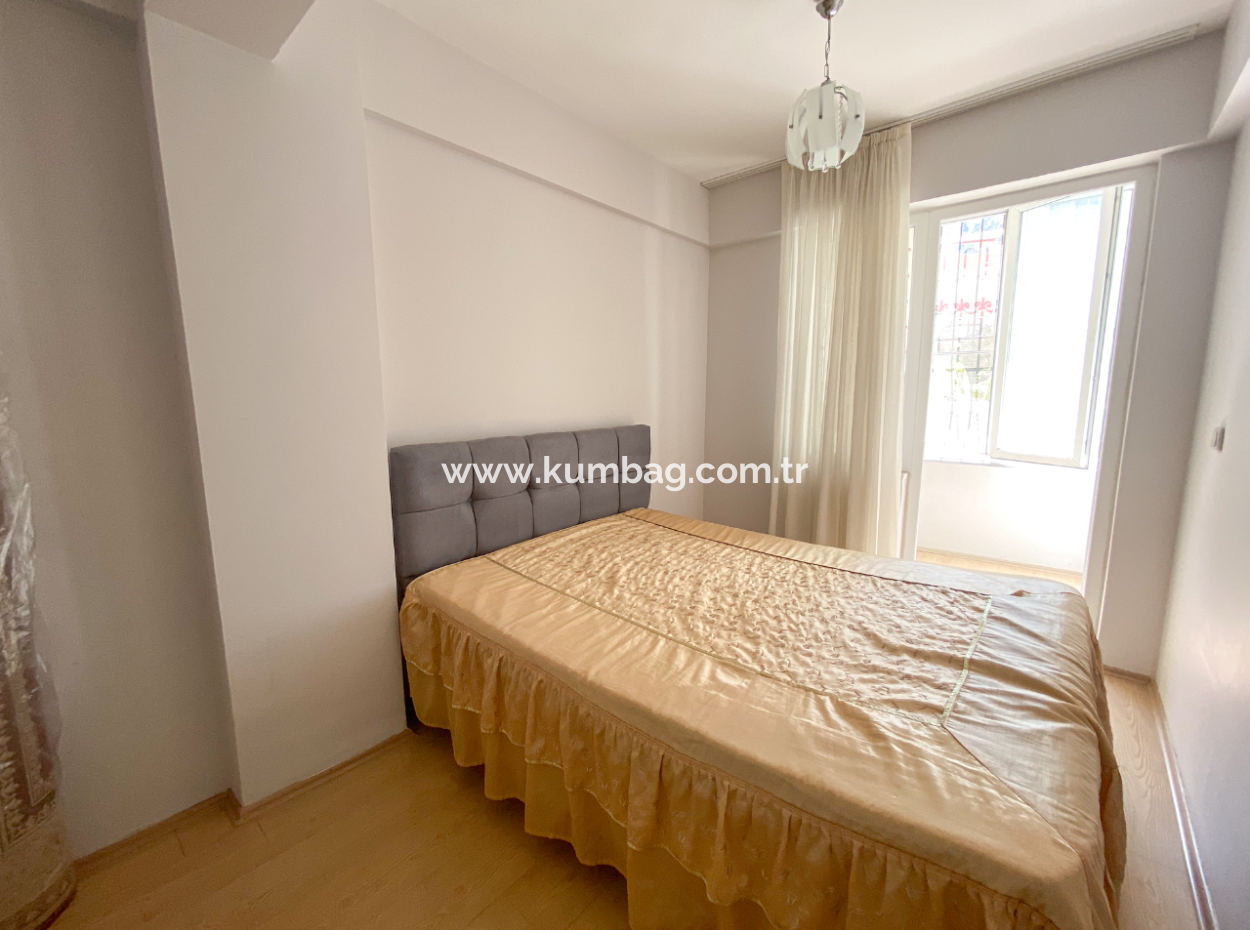 Large 2 1 Apartment For Rent Close To Kumbağ Market Street