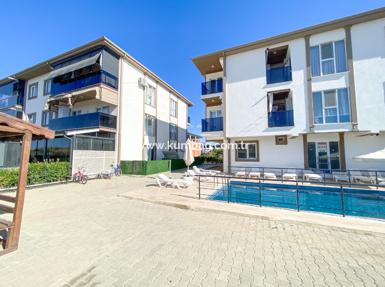 2 1 Brand New Apartments For Rent Near The Sea In Kumbağ Pool Complex