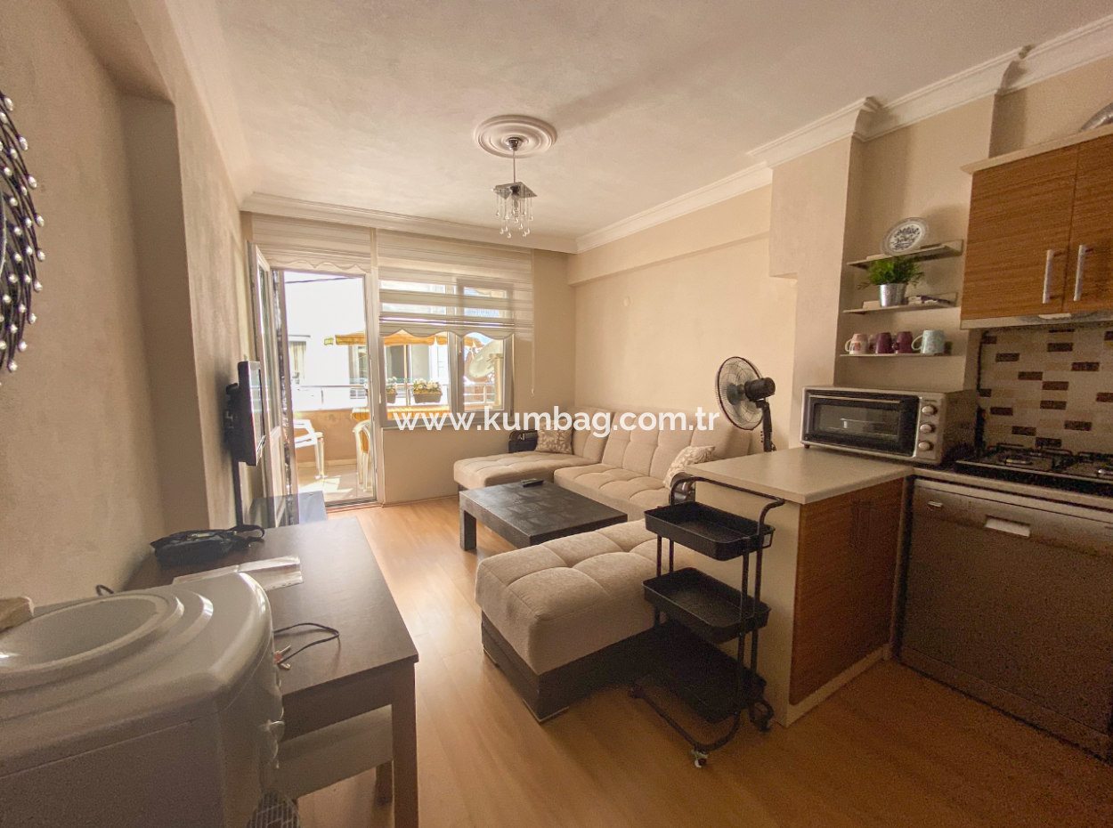 2 1 Apartment For Sale In Kumbag, Very Close To The Sea