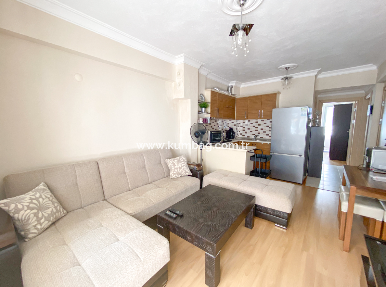 2 1 Apartment For Sale In Kumbag, Very Close To The Sea