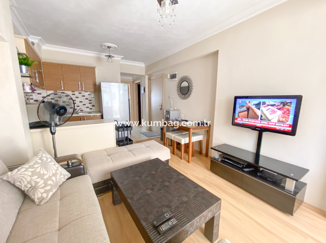 2 1 Apartment For Sale In Kumbag, Very Close To The Sea