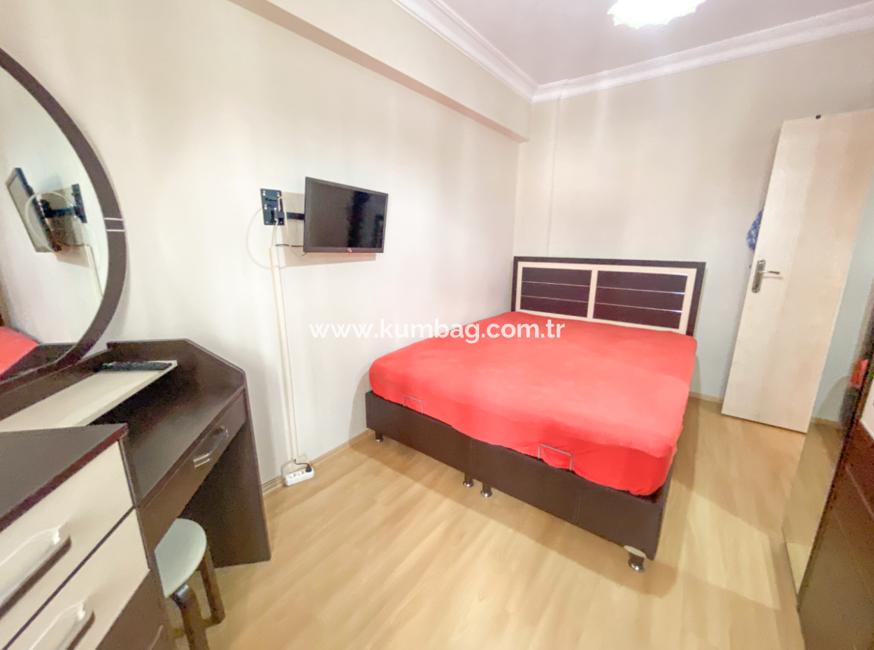 2 1 Apartment For Sale In Kumbag, Very Close To The Sea