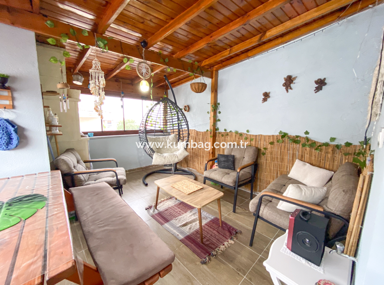 3 1 Duplex Apartment For Sale In Kumbag, Very Close To The Sea