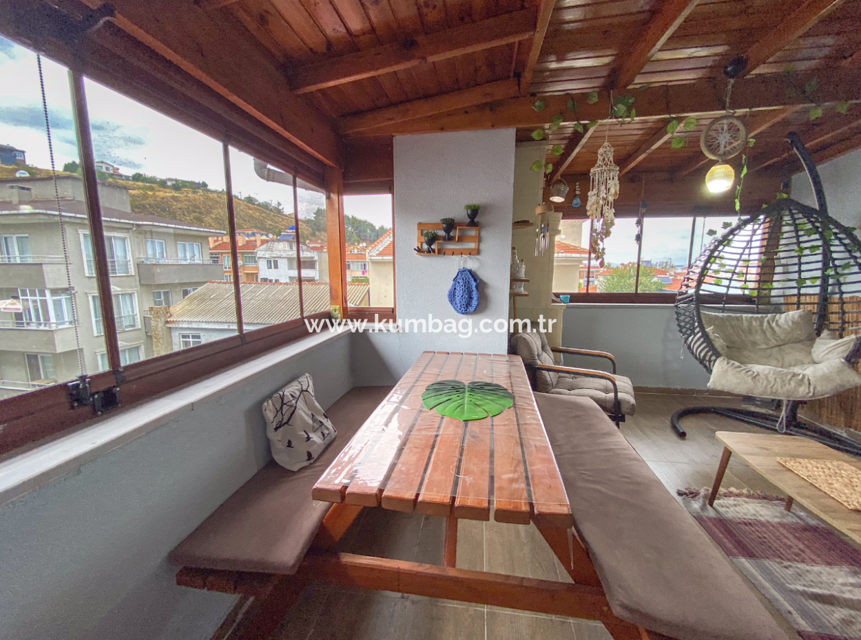 3 1 Duplex Apartment For Sale In Kumbag, Very Close To The Sea