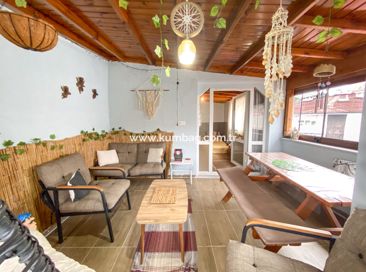 3 1 Duplex Apartment For Sale In Kumbag, Very Close To The Sea