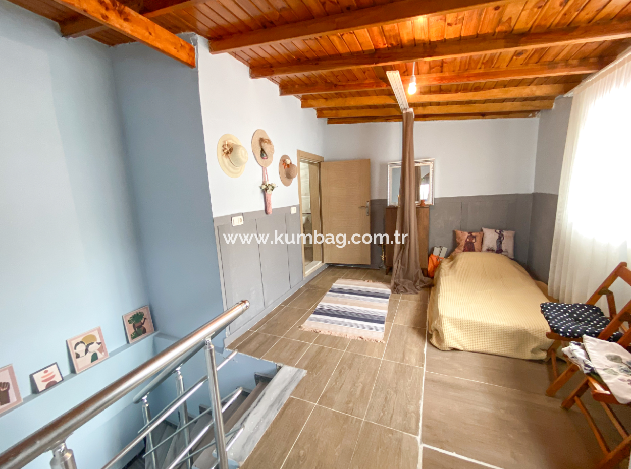 3 1 Duplex Apartment For Sale In Kumbag, Very Close To The Sea