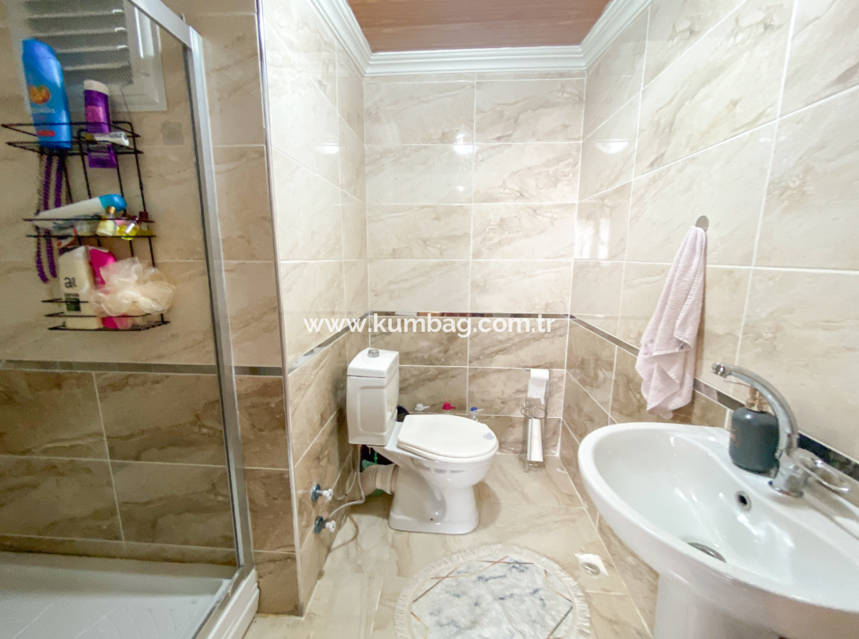 3 1 Duplex Apartment For Sale In Kumbag, Very Close To The Sea