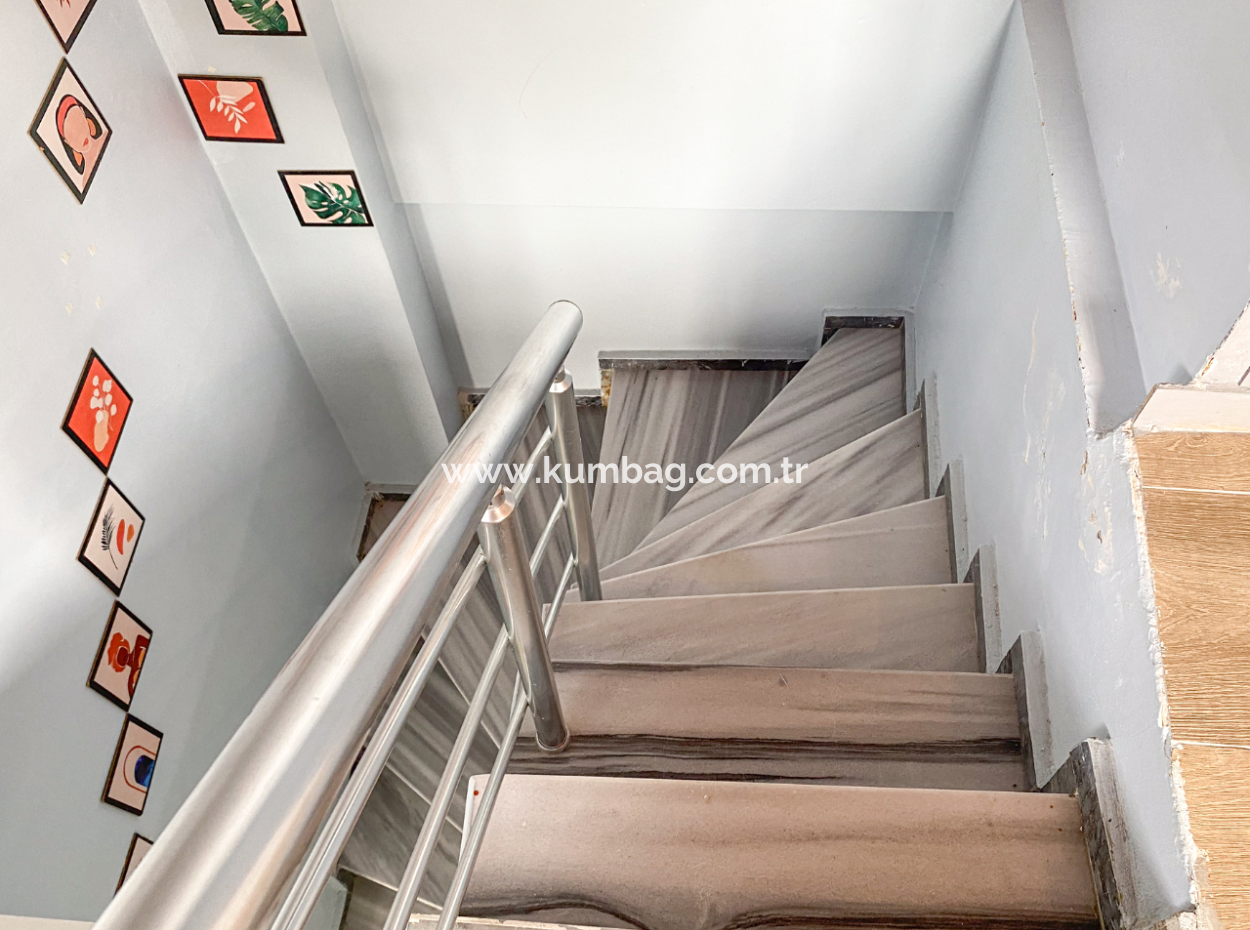 3 1 Duplex Apartment For Sale In Kumbag, Very Close To The Sea