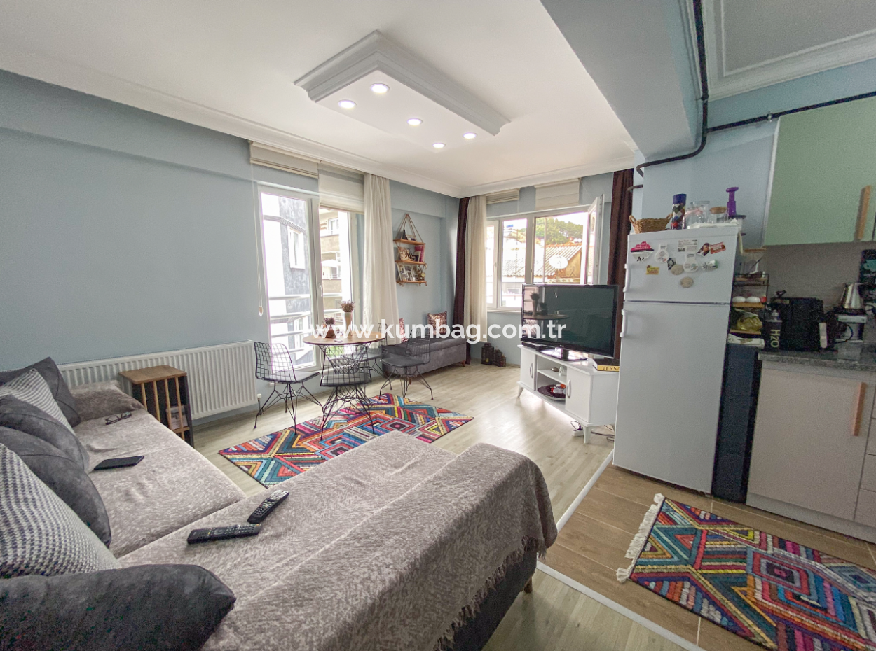 3 1 Duplex Apartment For Sale In Kumbag, Very Close To The Sea