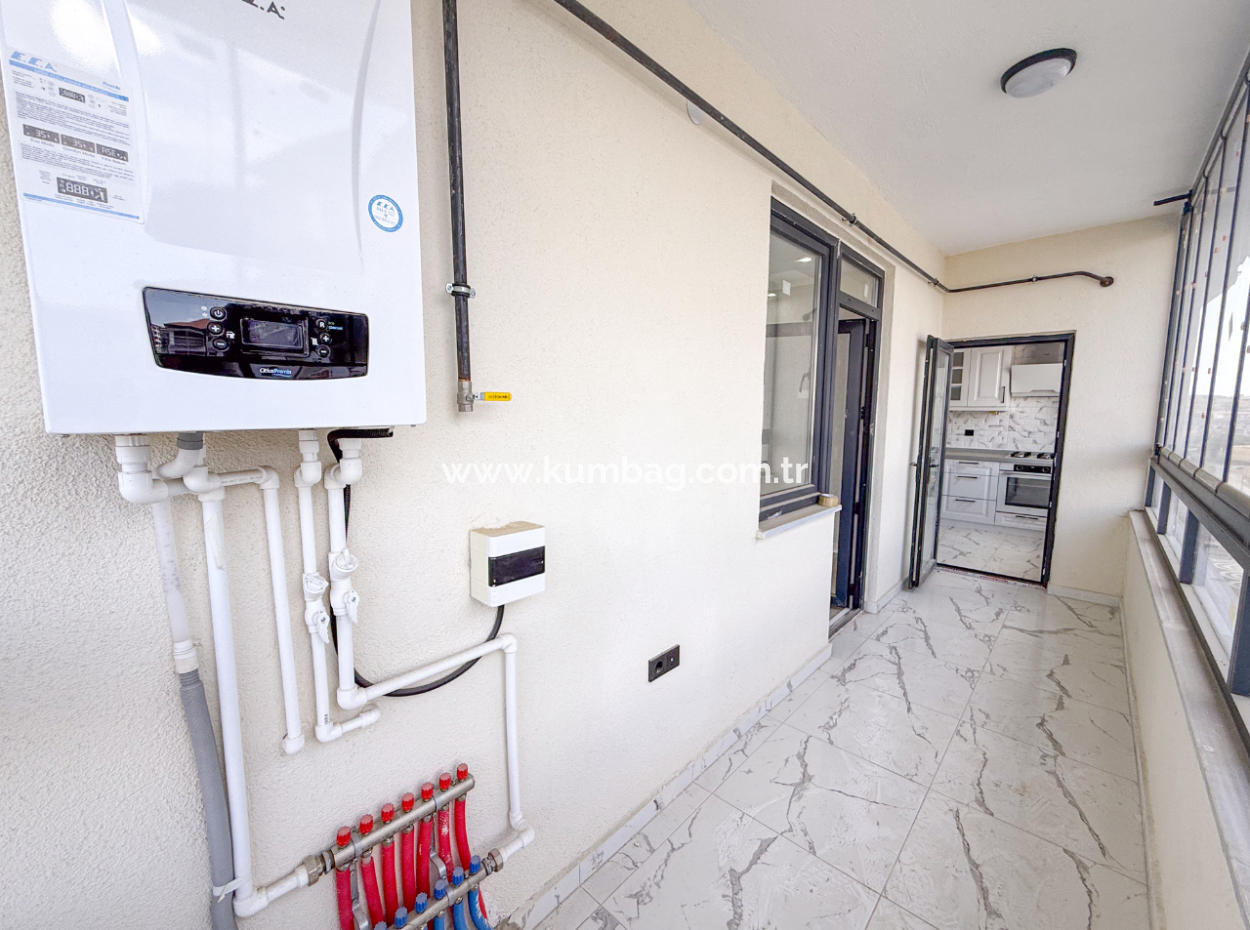 Luxury Very Spacious 2 1 Apartment For Rent In New Building In Ataturk Neighborhood 