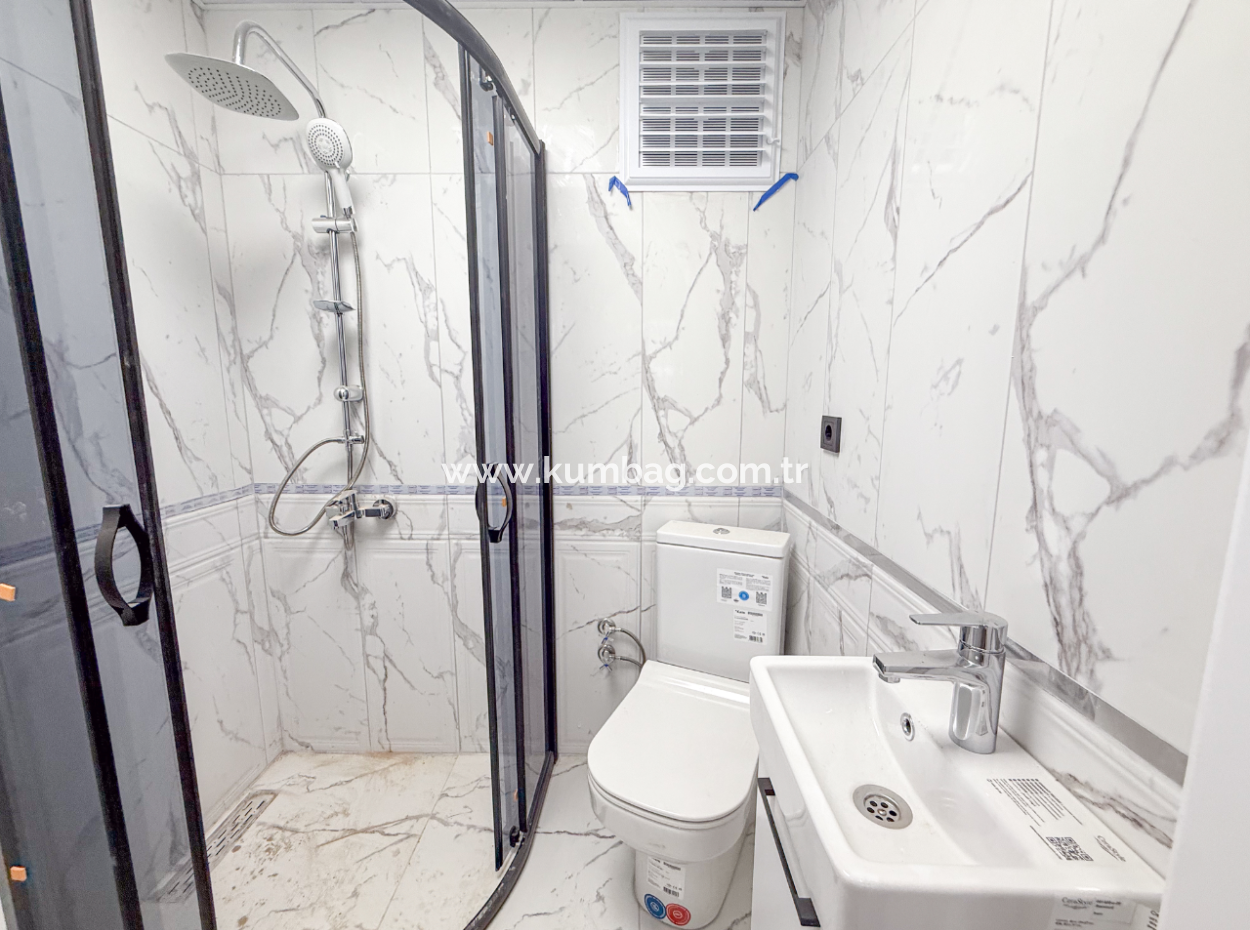 Luxury Very Spacious 2 1 Apartment For Rent In New Building In Ataturk Neighborhood 