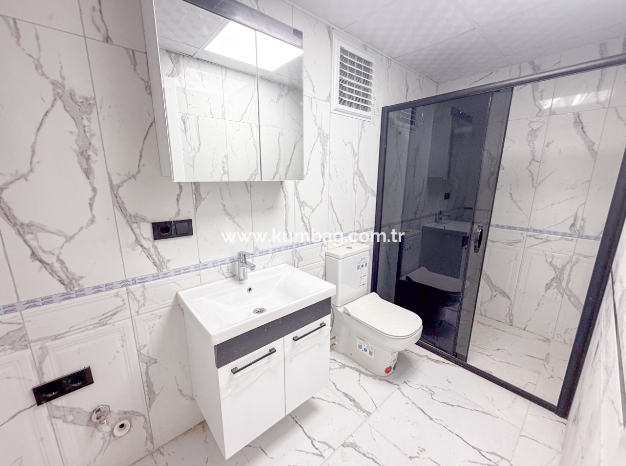 Luxury Very Spacious 2 1 Apartment For Rent In New Building In Ataturk Neighborhood 