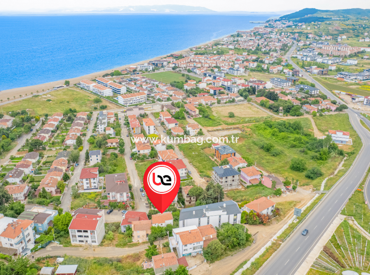 4 1 Triplex Villa For Sale With Large Terrace With Sea View In Kumbağ