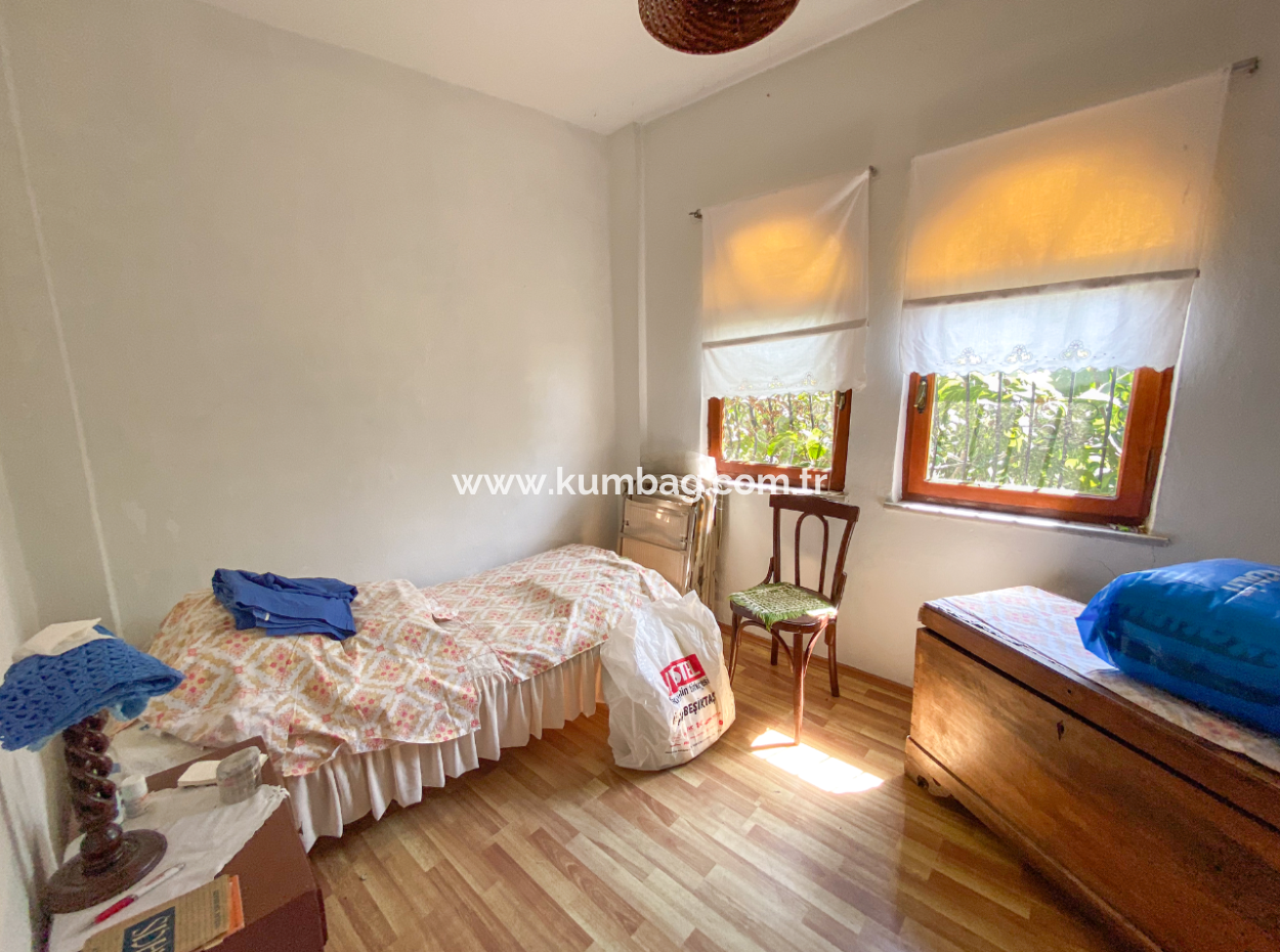 4 1 Triplex Villa For Sale With Large Terrace With Sea View In Kumbağ