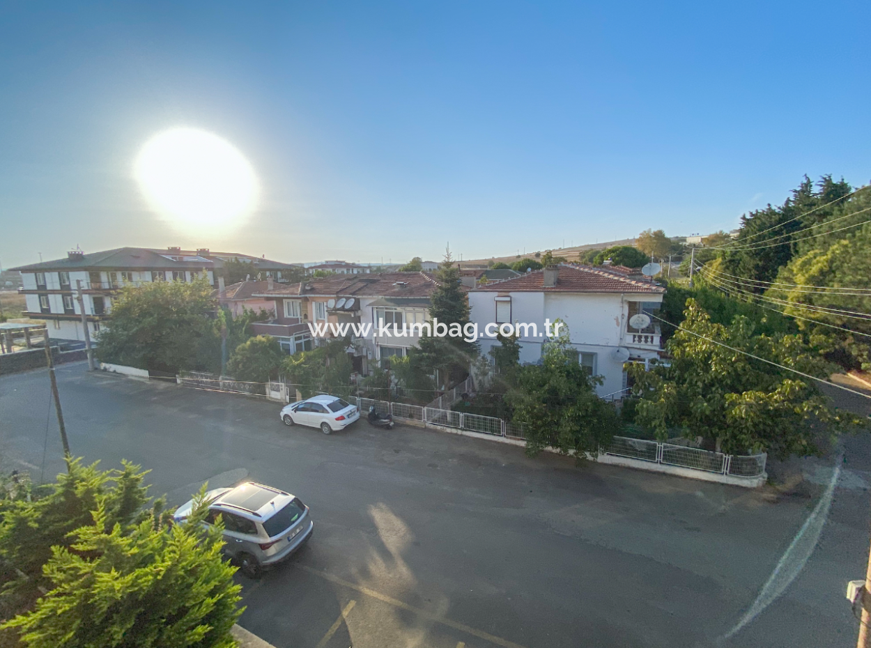 Furnished 2 1 Flat For Rent On The Sea Side Of The Street In Kumbağ