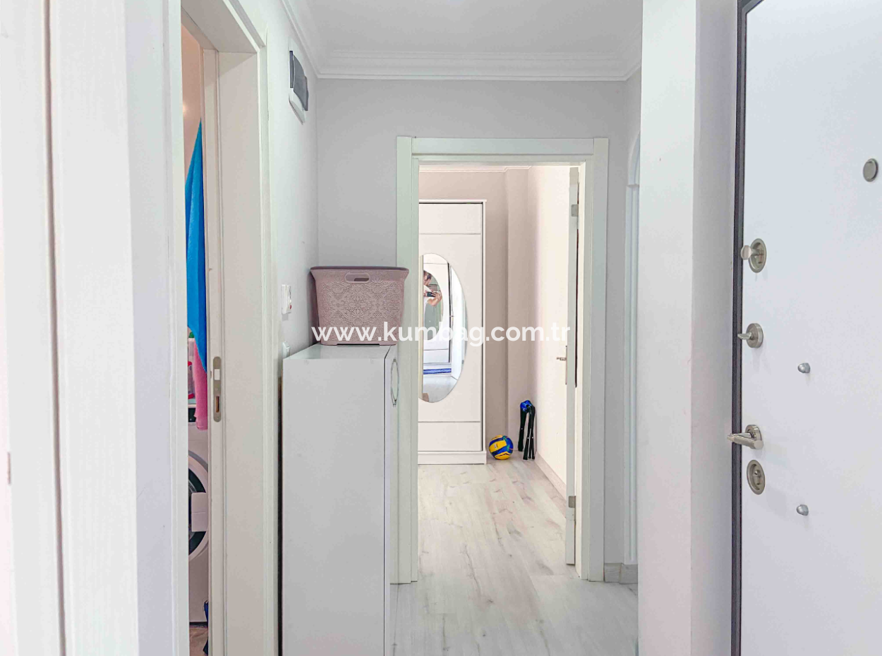 Furnished 2 1 Flat For Rent On The Sea Side Of The Street In Kumbağ