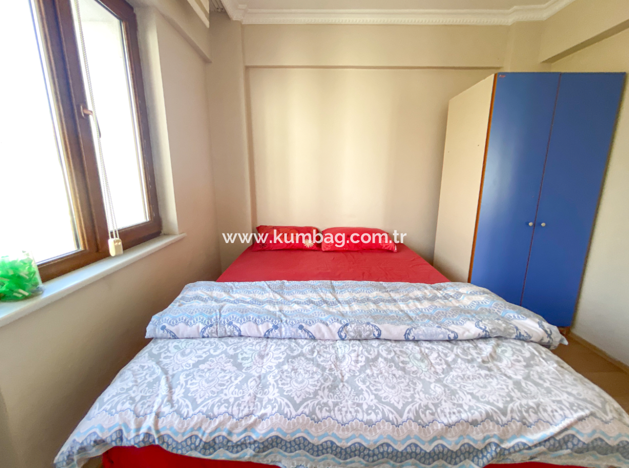 2 1 Furnished Flat For Rent On The Sea Side Of The Street In Kumbağ