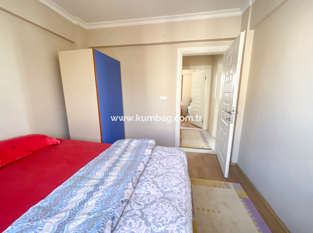 2 1 Furnished Flat For Rent On The Sea Side Of The Street In Kumbağ