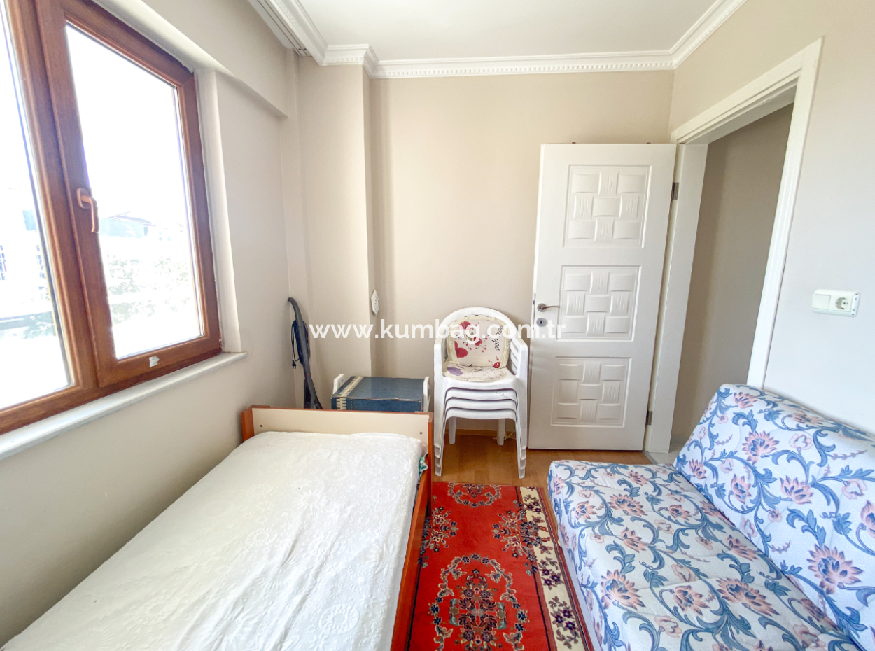 2 1 Furnished Flat For Rent On The Sea Side Of The Street In Kumbağ