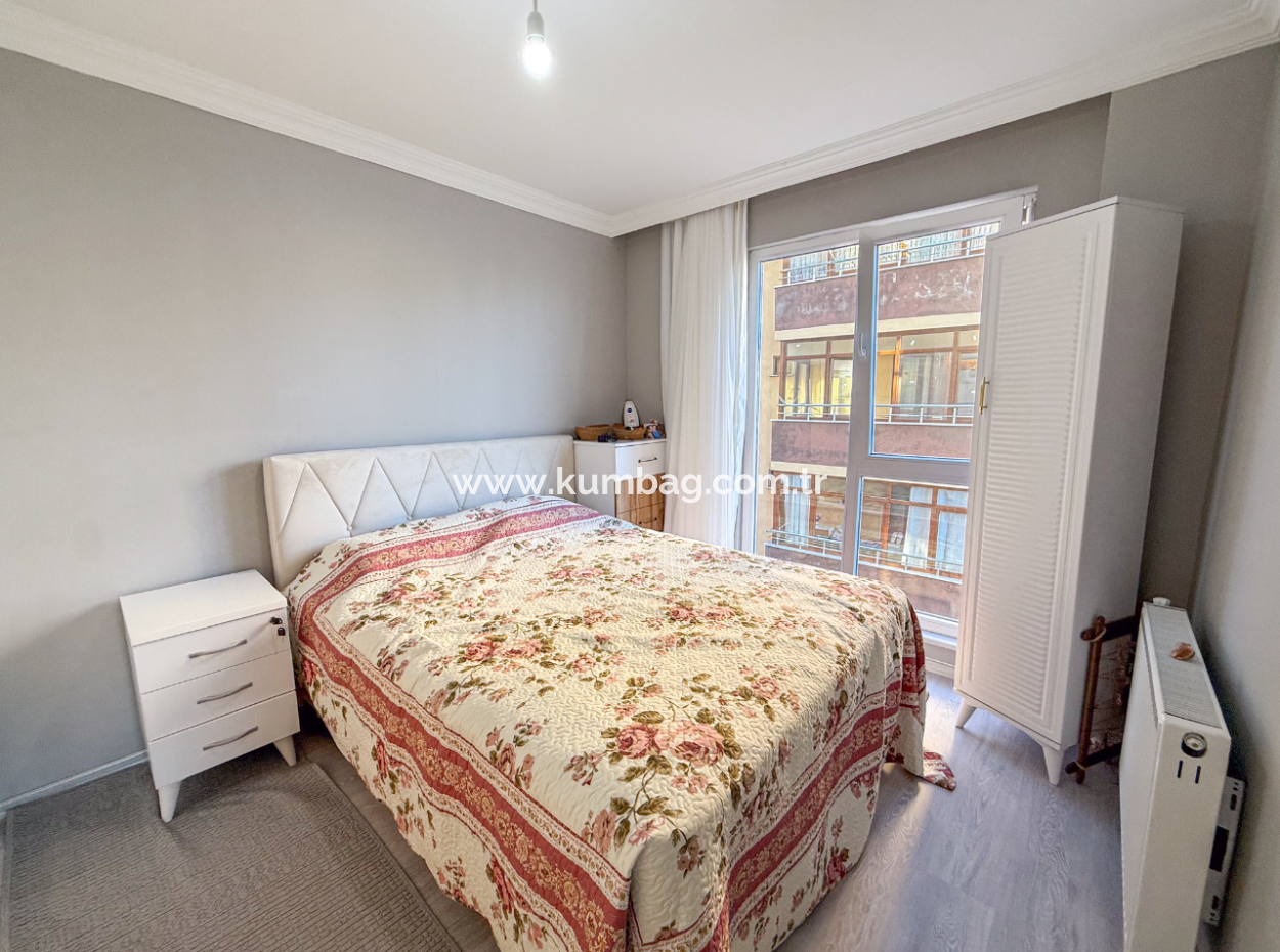 New And Fully Furnished 2 1 Flats For Sale With Sea View In Topağaç