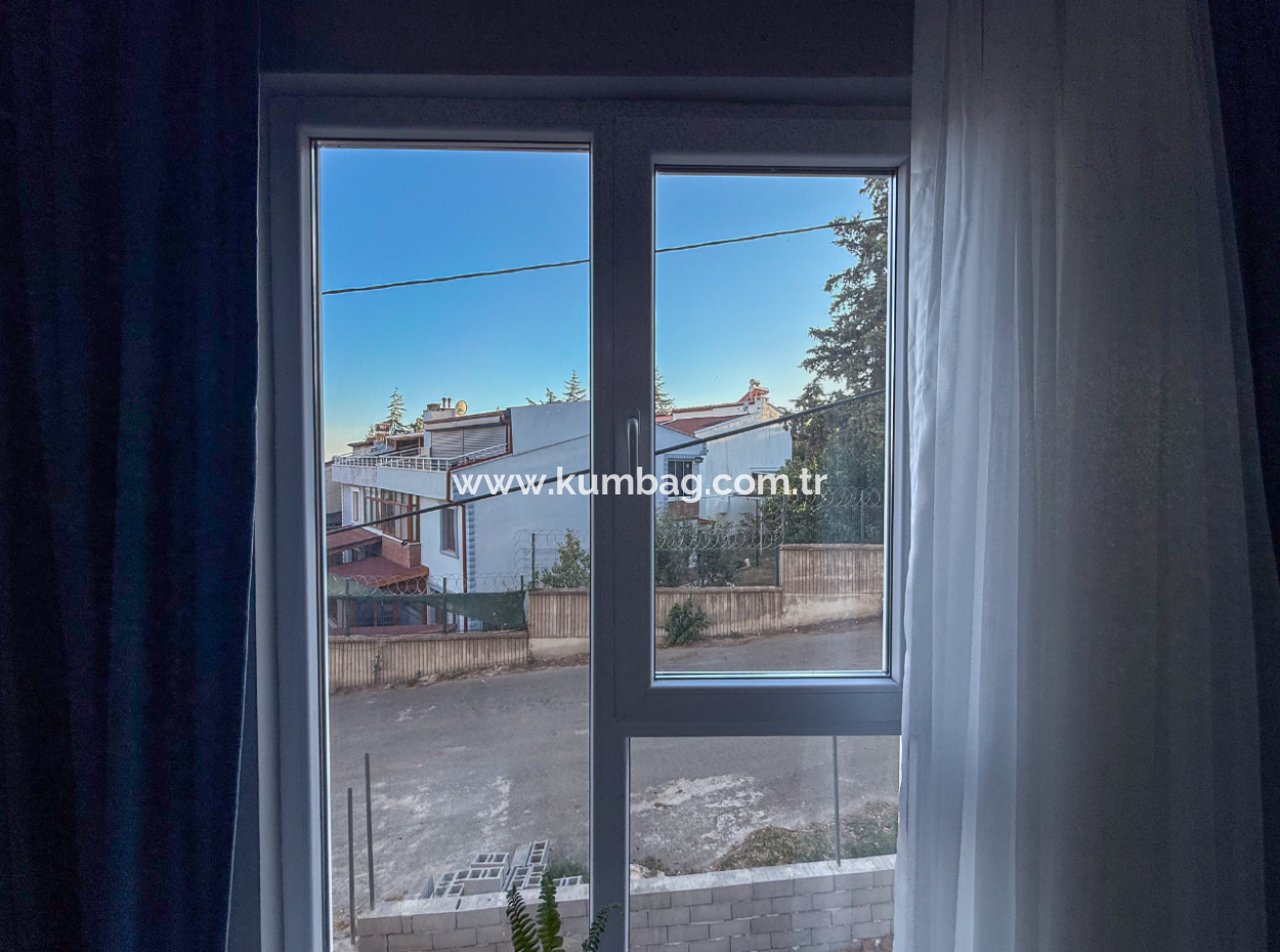 New And Fully Furnished 2 1 Flats For Sale With Sea View In Topağaç