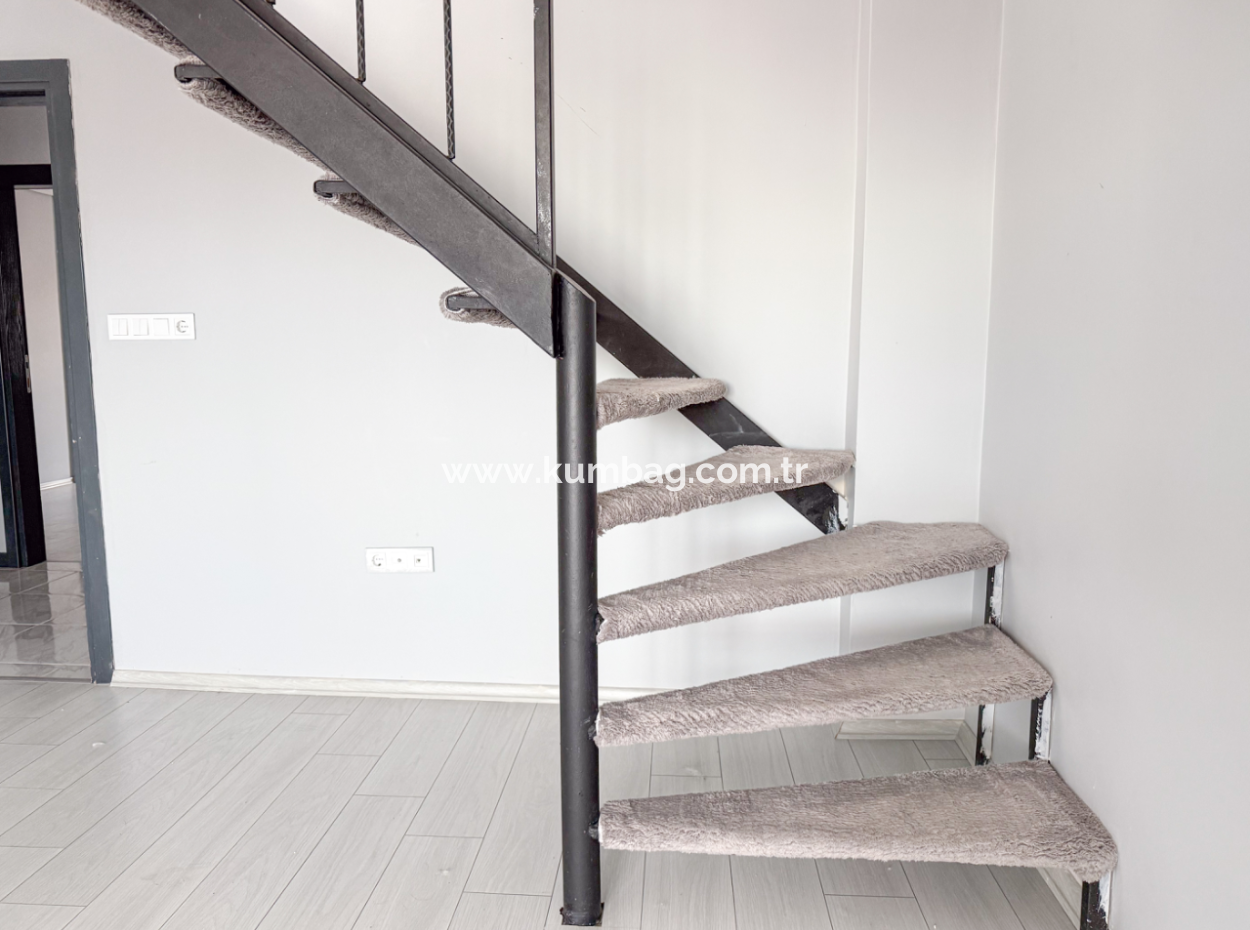 Double Terrace Duplex Sea View For Rent In Altinova 3 1