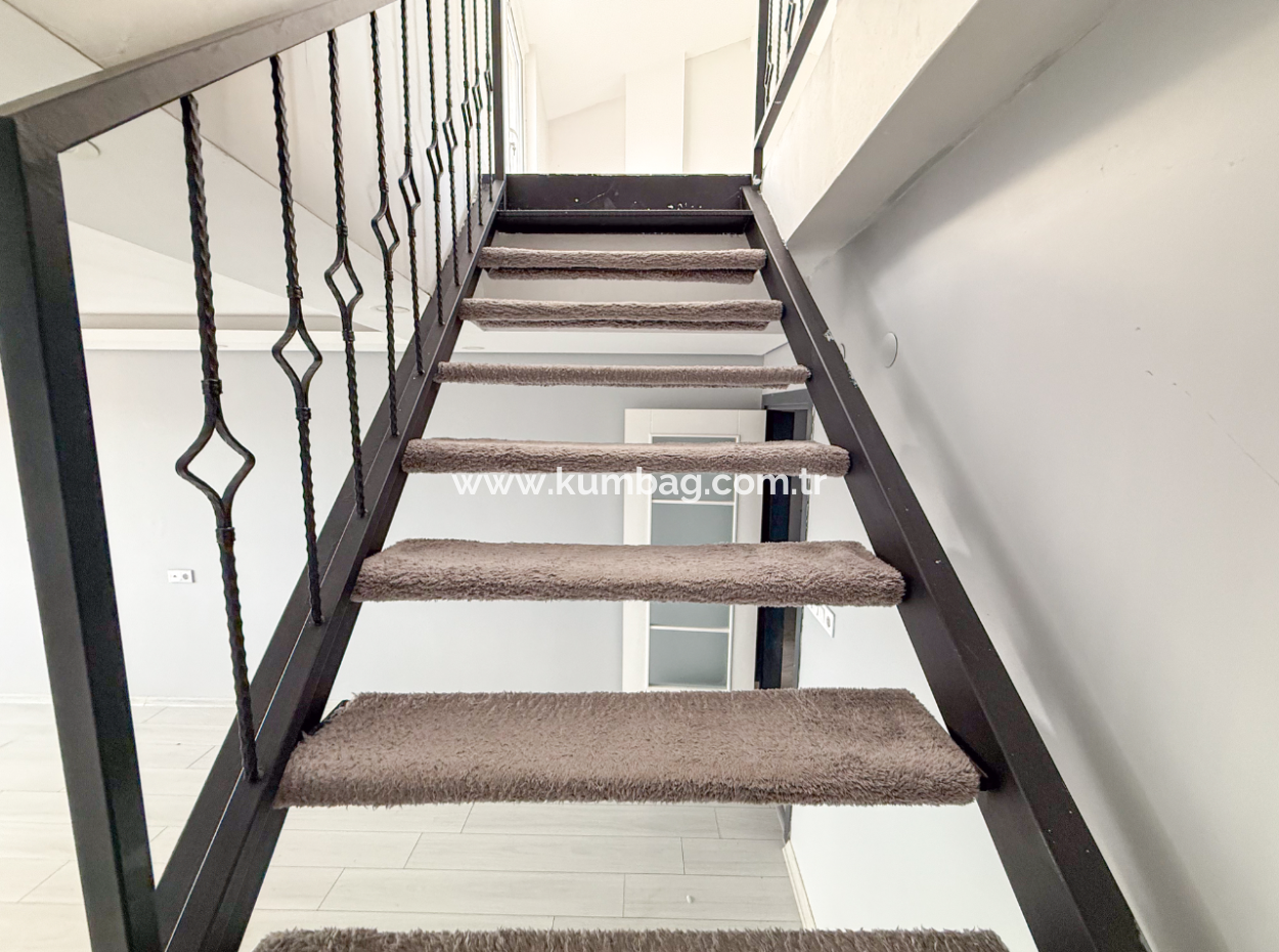 Double Terrace Duplex Sea View For Rent In Altinova 3 1