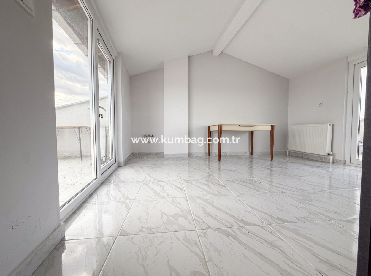 Double Terrace Duplex Sea View For Rent In Altinova 3 1