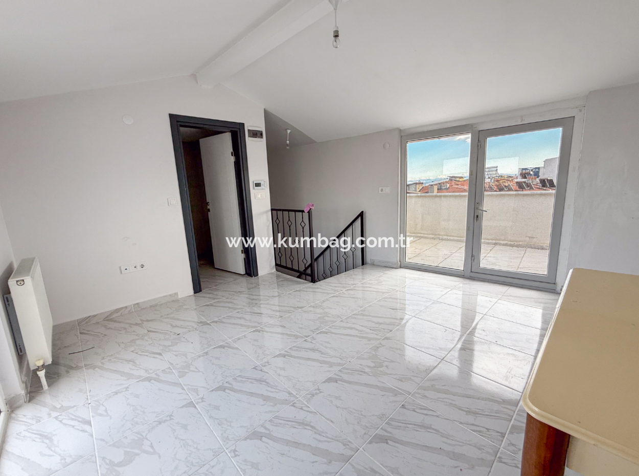 Double Terrace Duplex Sea View For Rent In Altinova 3 1