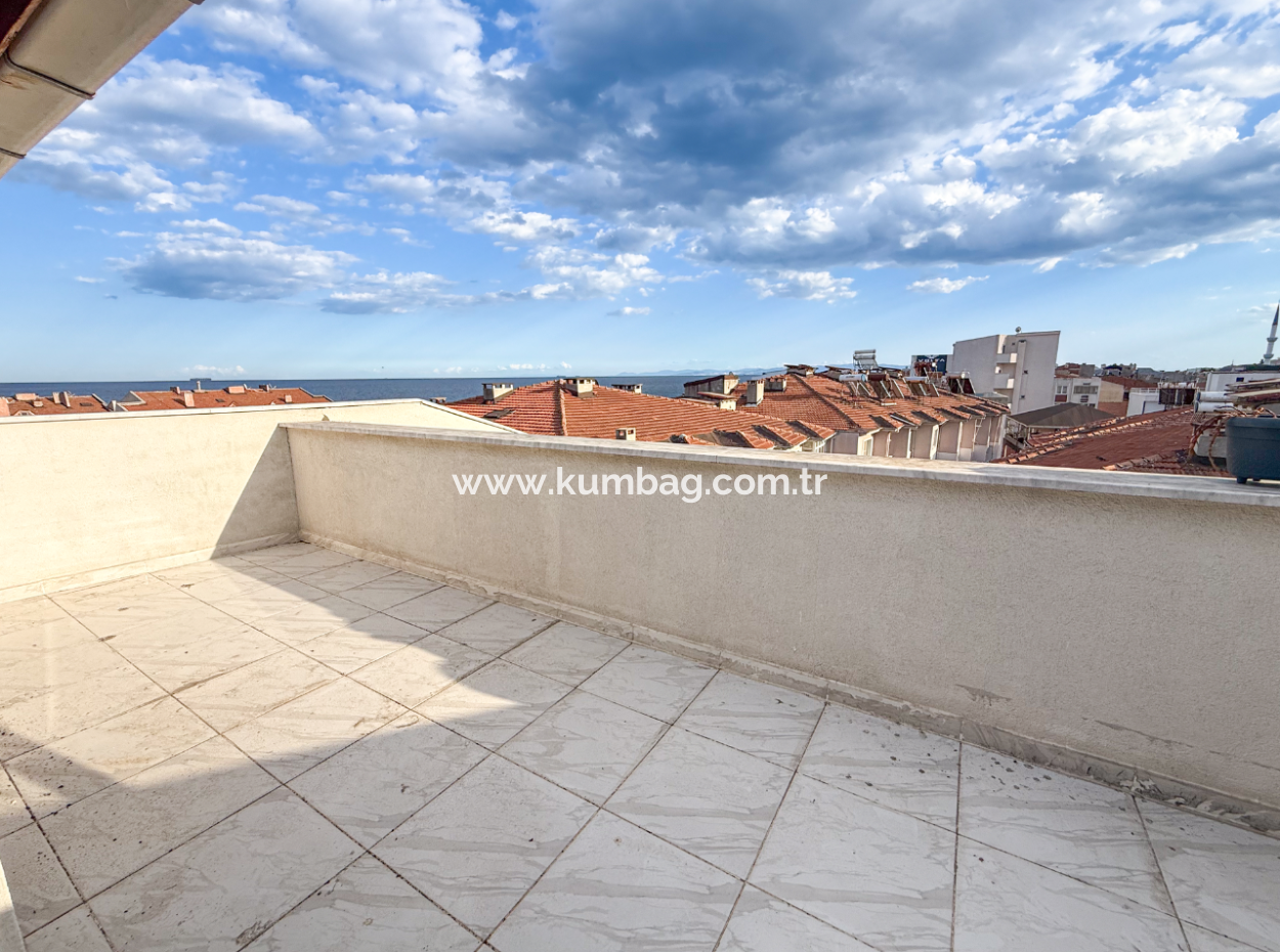 Double Terrace Duplex Sea View For Rent In Altinova 3 1