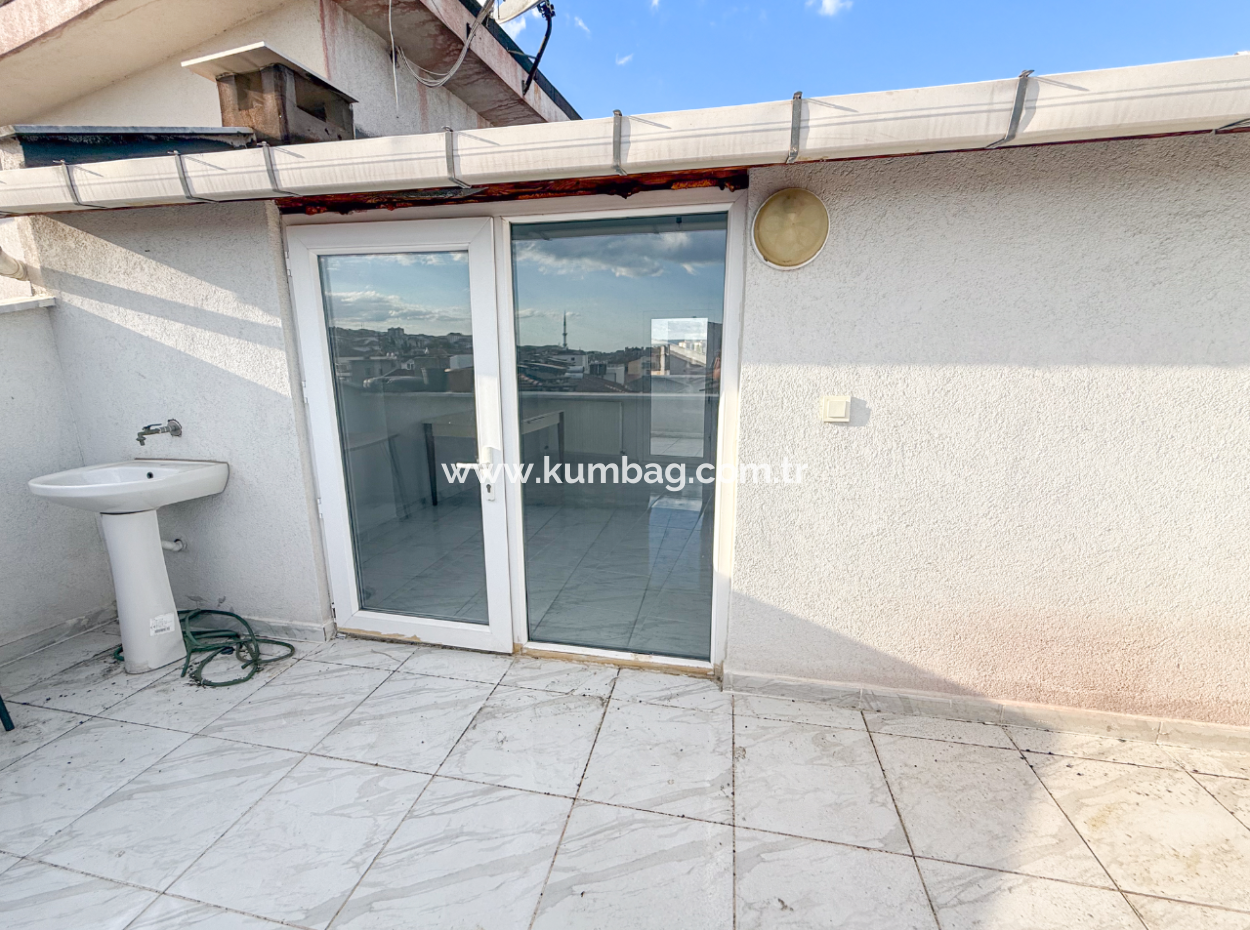 Double Terrace Duplex Sea View For Rent In Altinova 3 1
