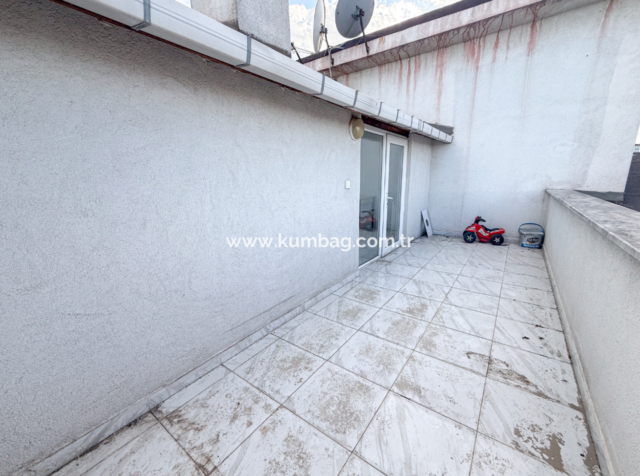 Double Terrace Duplex Sea View For Rent In Altinova 3 1