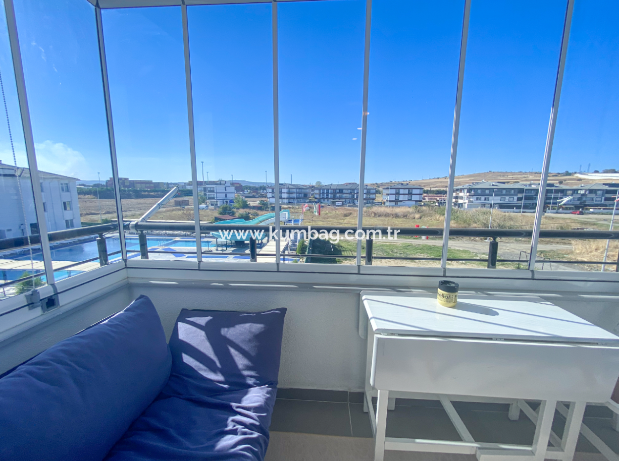 2 1 Flat For Sale In A Site Close To The Sea With Aquapark And Pool