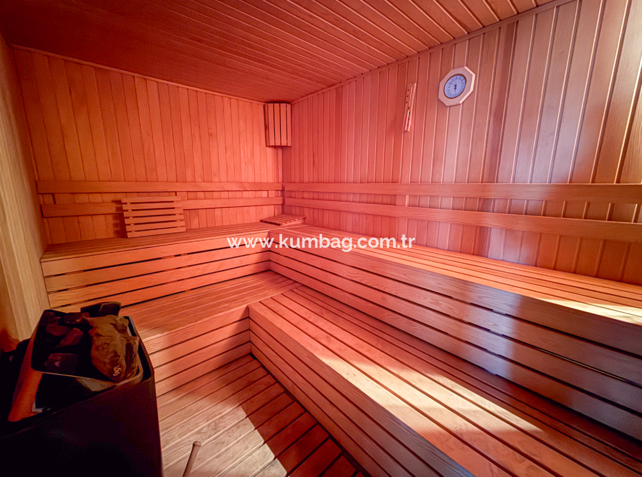 5 1 Triplex Villa With Sauna On The Sea Side Of Kumbağ Street