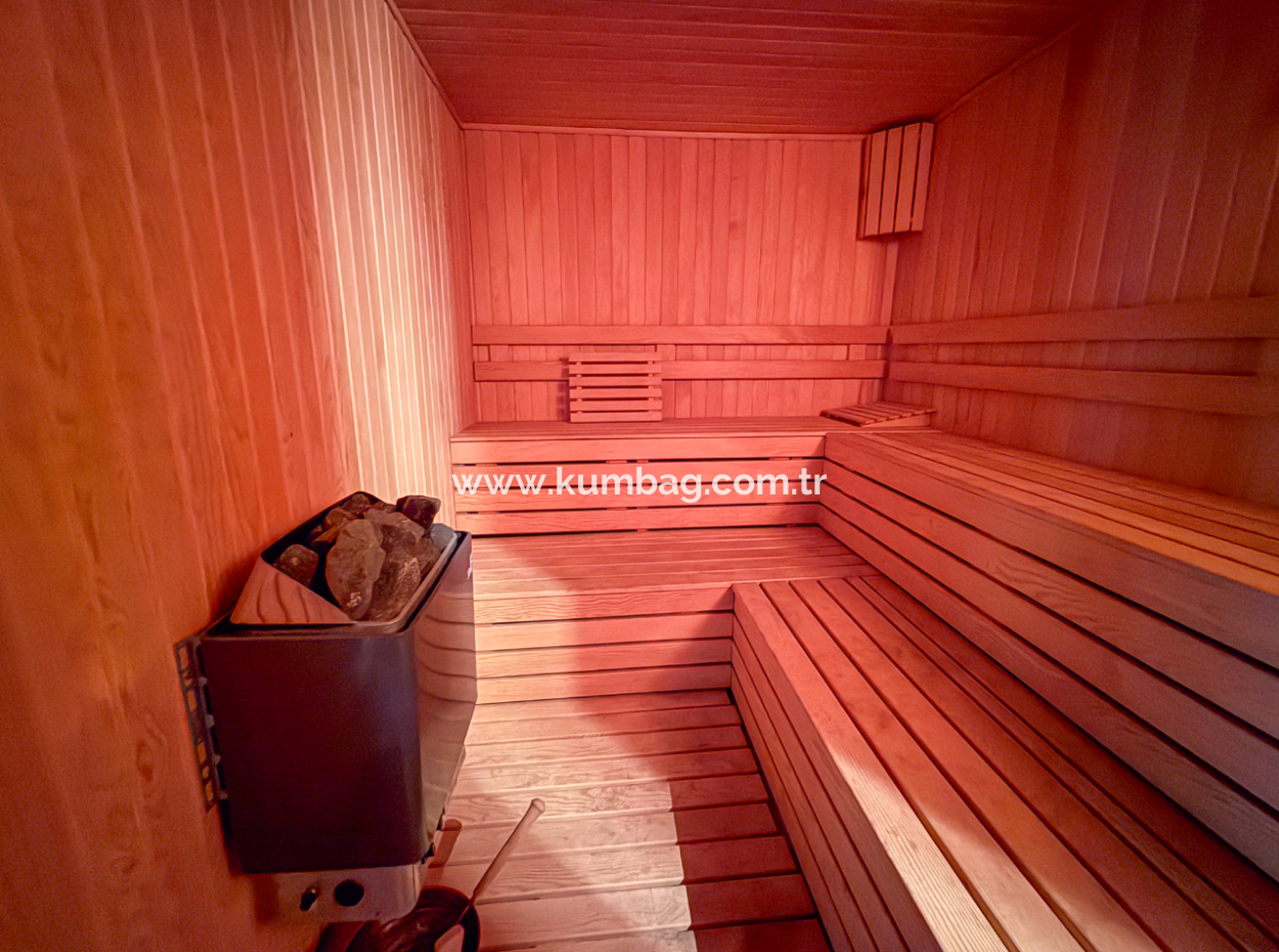 5 1 Triplex Villa With Sauna On The Sea Side Of Kumbağ Street