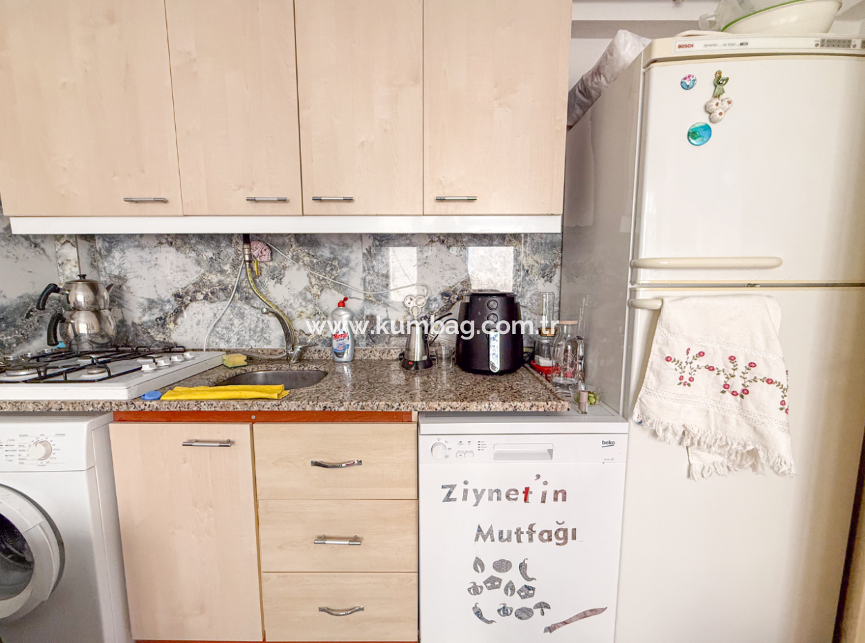 1 1 Apartment For Sale In A Central Location In Kumbağ