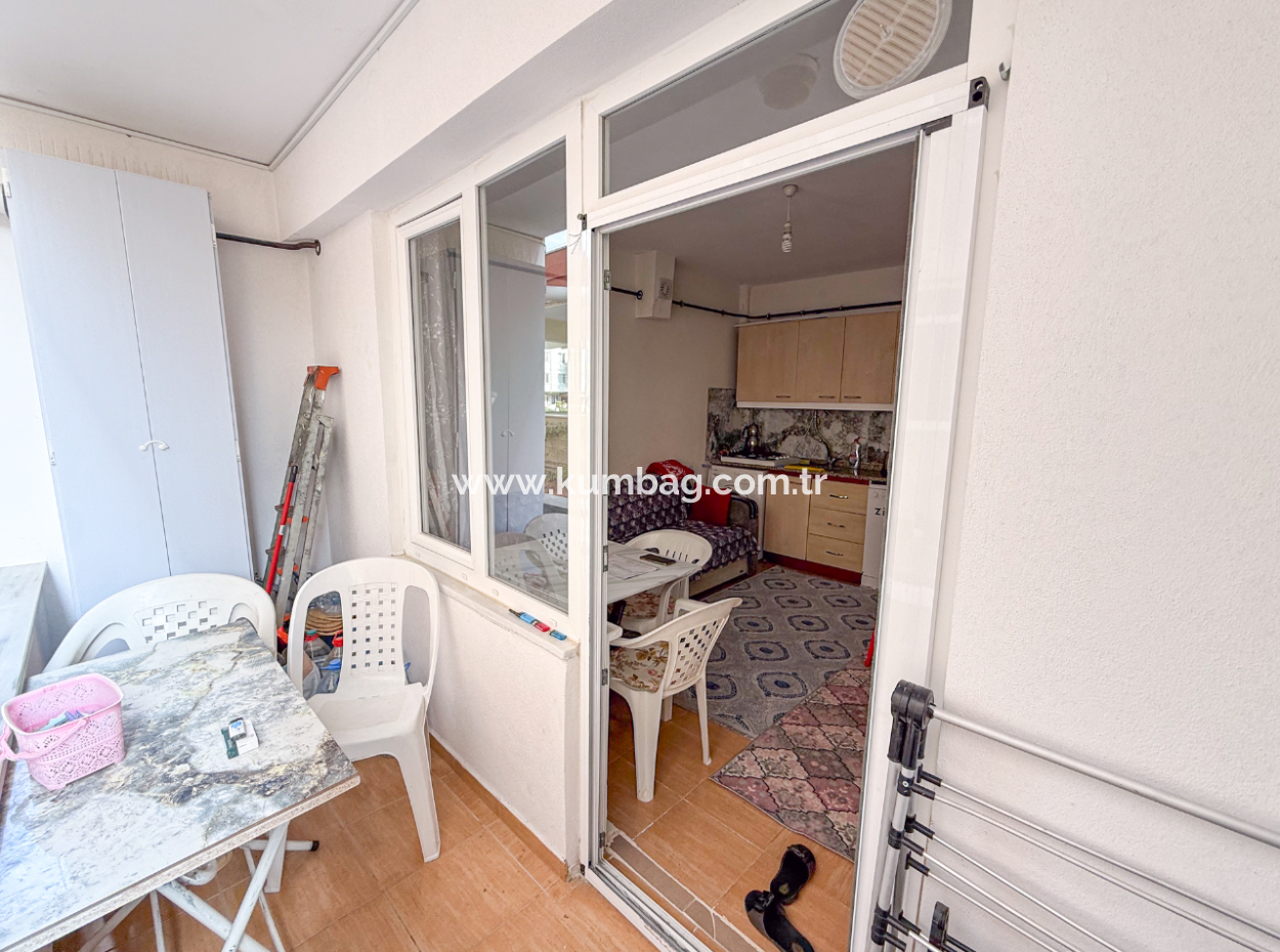 1 1 Apartment For Sale In A Central Location In Kumbağ