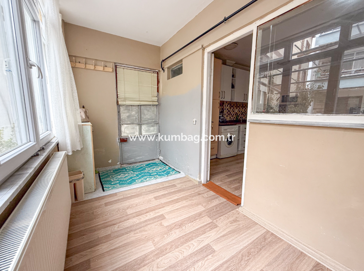 Fully Furnished Apartment For Sale 1 1 With Garden In Central Location Of Kumbağ