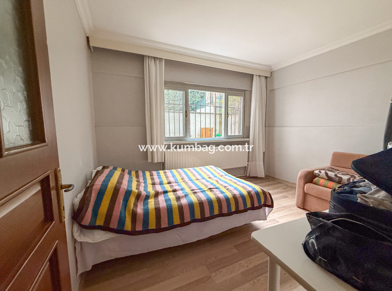 Fully Furnished Apartment For Sale 1 1 With Garden In Central Location Of Kumbağ