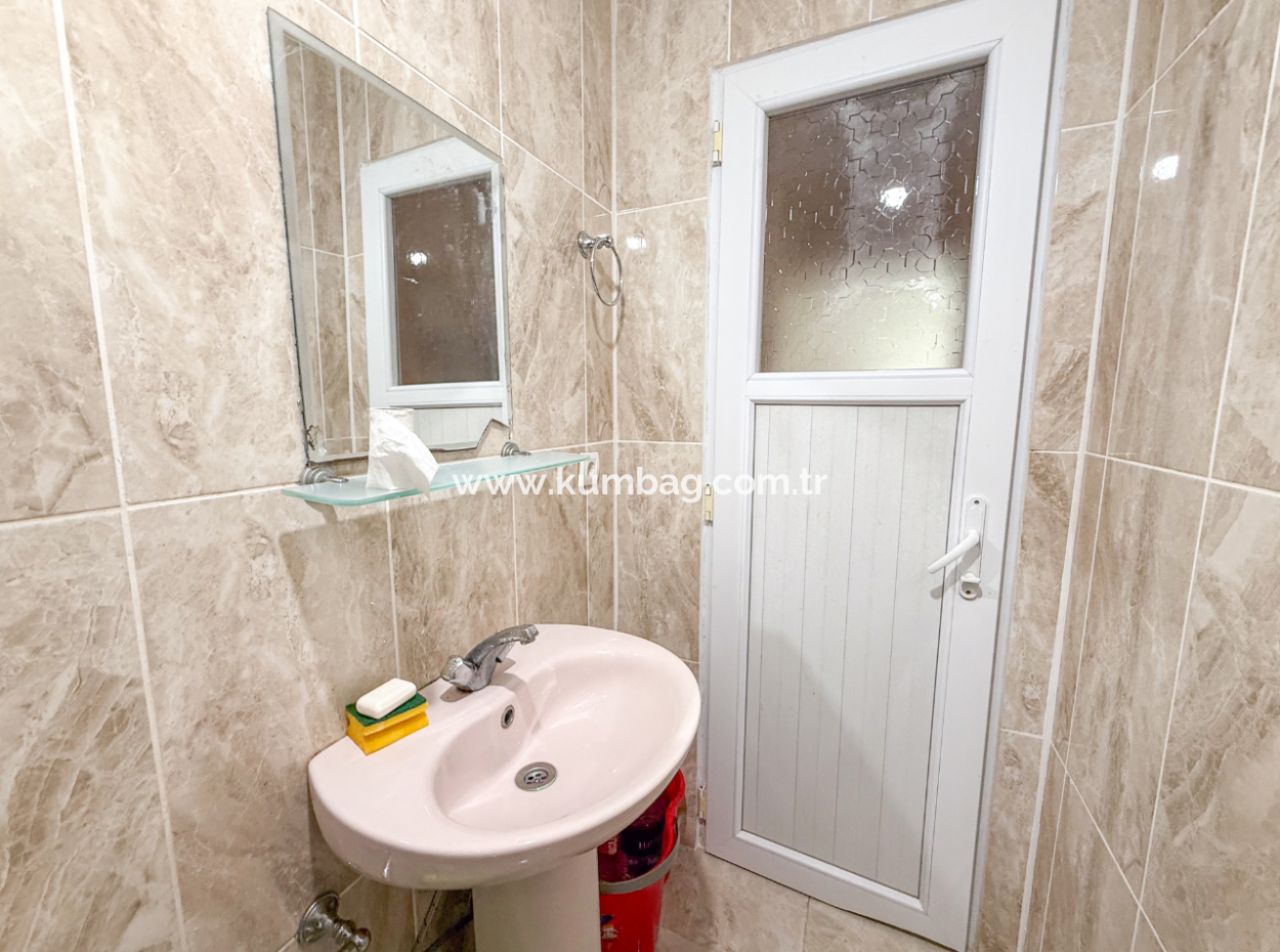 Fully Furnished Apartment For Sale 1 1 With Garden In Central Location Of Kumbağ