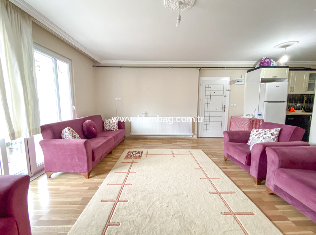 Very Large Furnished/Unfurnished 2 1 Flat For Rent In Kumbağ Village