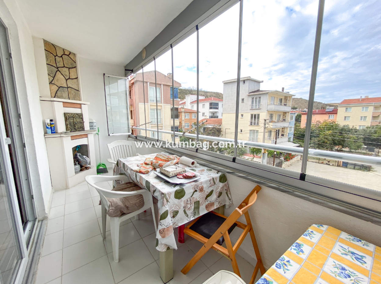 Very Large Furnished/Unfurnished 2 1 Flat For Rent In Kumbağ Village