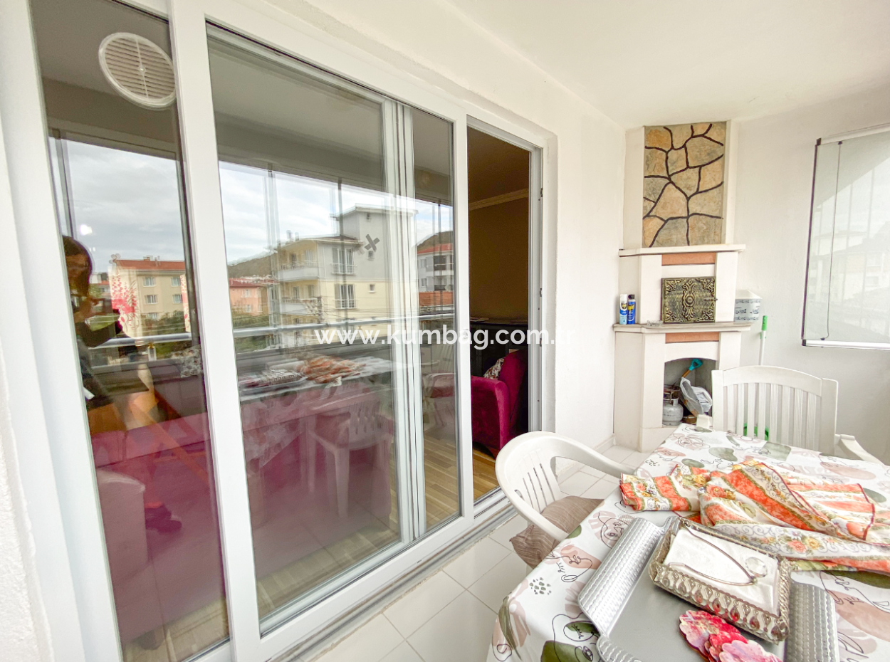 Very Large Furnished/Unfurnished 2 1 Flat For Rent In Kumbağ Village