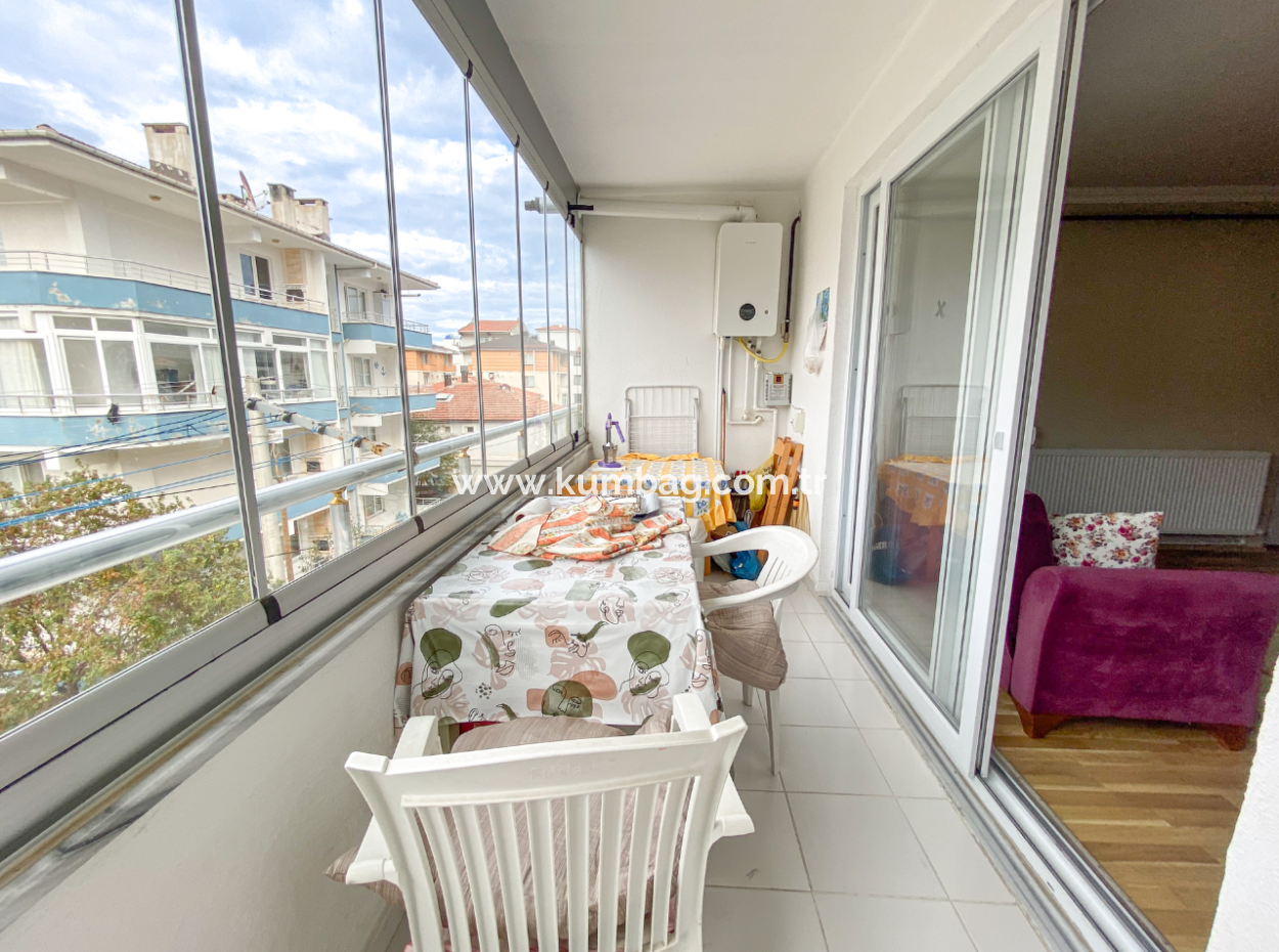 Very Large Furnished/Unfurnished 2 1 Flat For Rent In Kumbağ Village