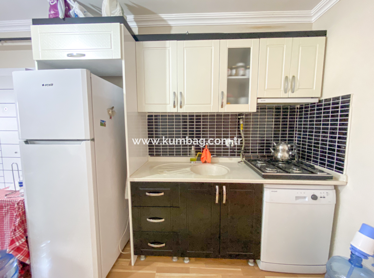 Very Large Furnished/Unfurnished 2 1 Flat For Rent In Kumbağ Village