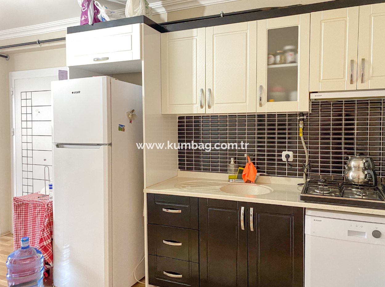 Very Large Furnished/Unfurnished 2 1 Flat For Rent In Kumbağ Village