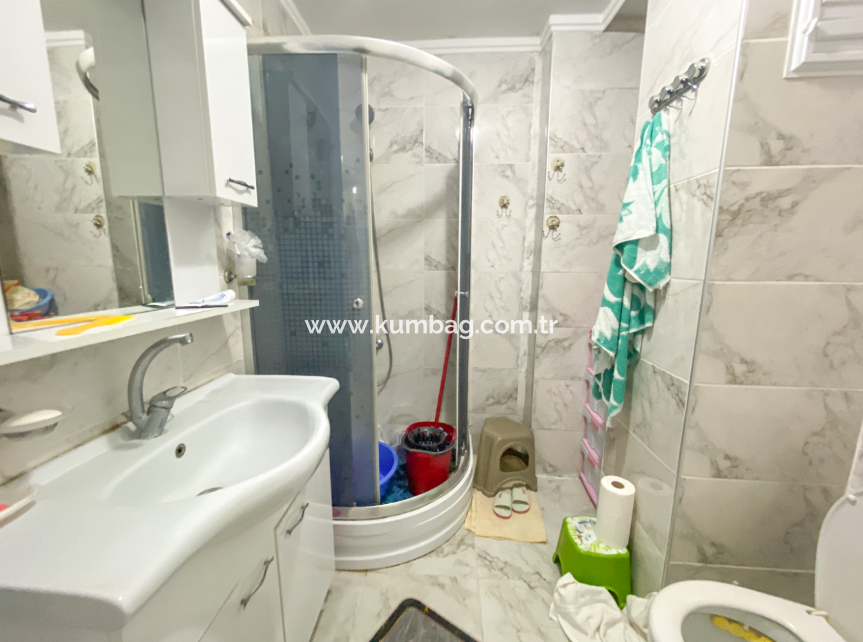 Very Large Furnished/Unfurnished 2 1 Flat For Rent In Kumbağ Village