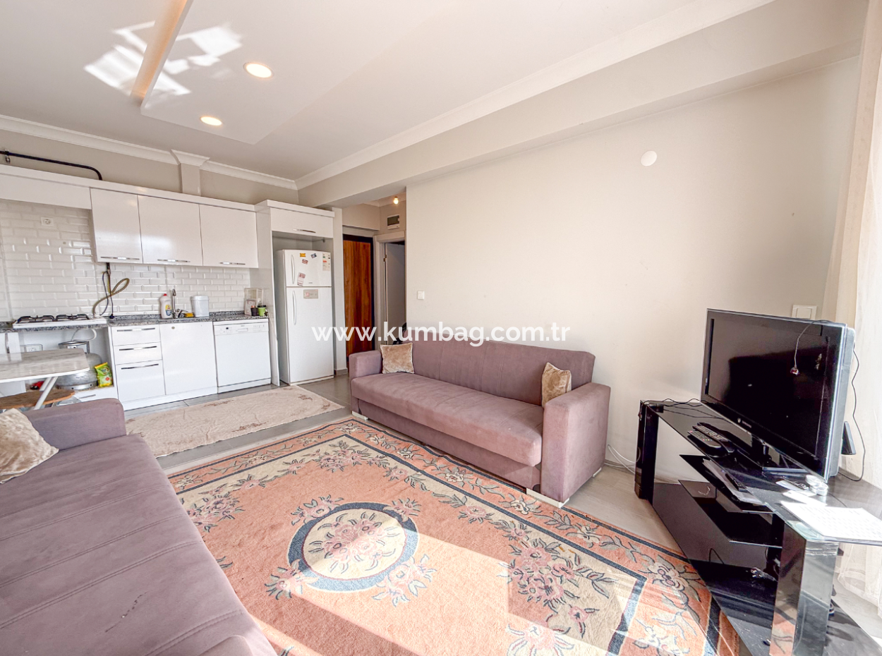 Furnished 1 1 Flat For Sale In A Site Close To The Sea With Aquapark And Pool